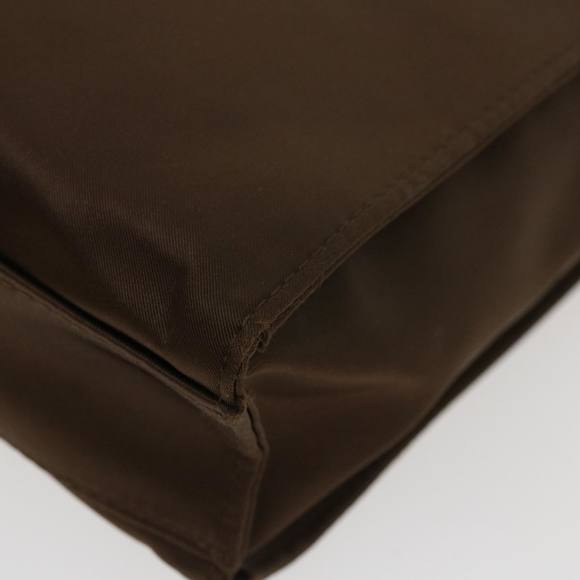 SAINT LAURENT Shoulder Bag Nylon Brown Auth 39940 - Picture 11 of 16